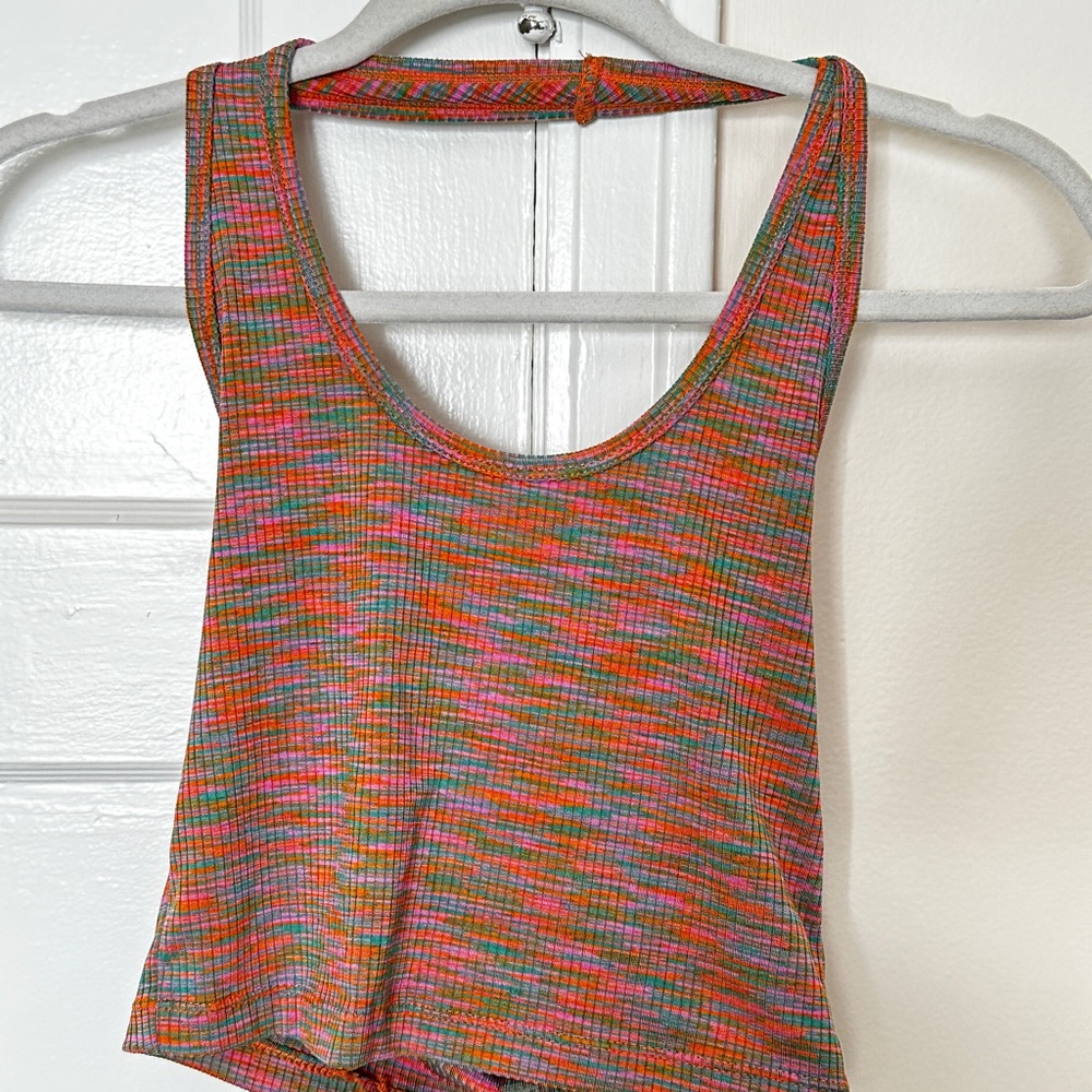 HM Multicolour Haltertop